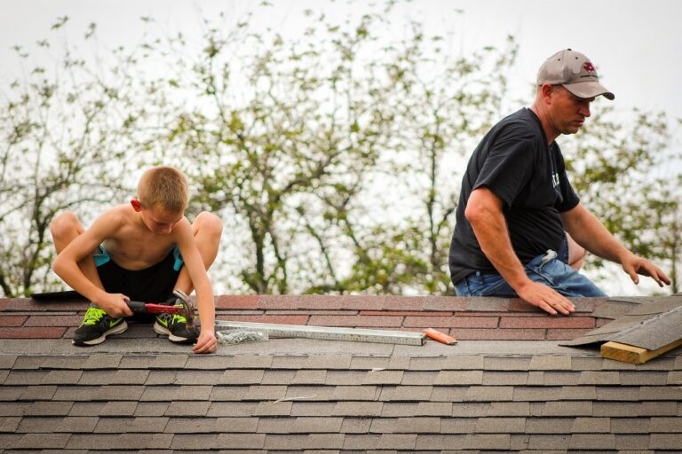 roofing, father, son